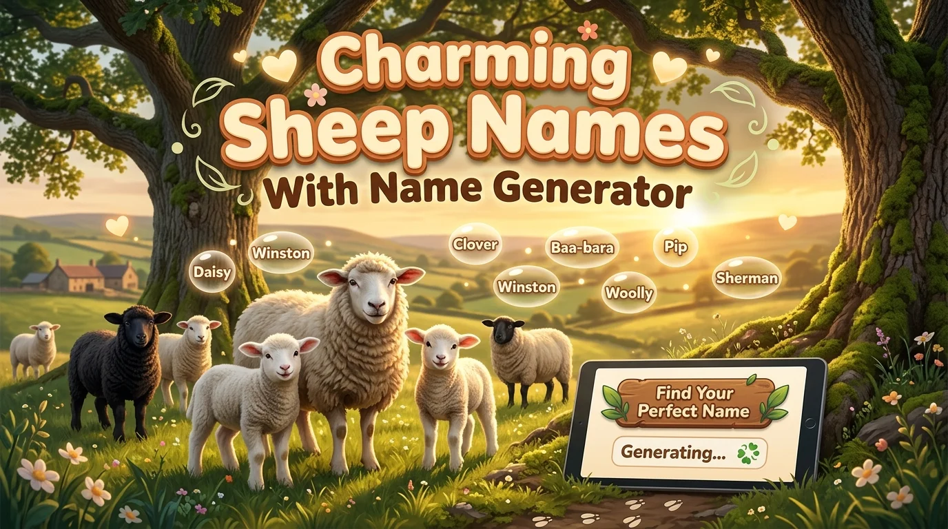 Charming Sheep Names With Name Generator