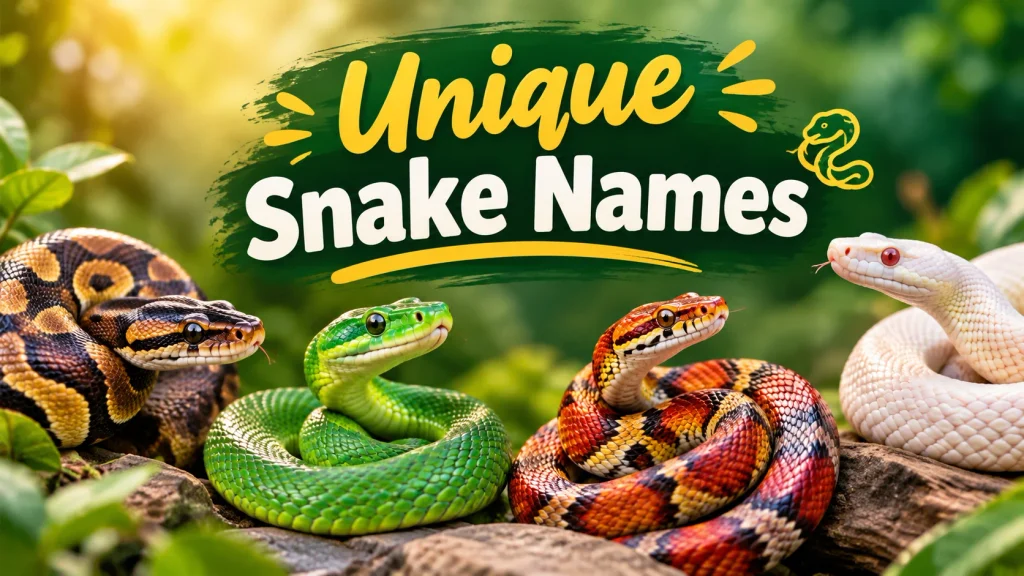 unique-snake-names