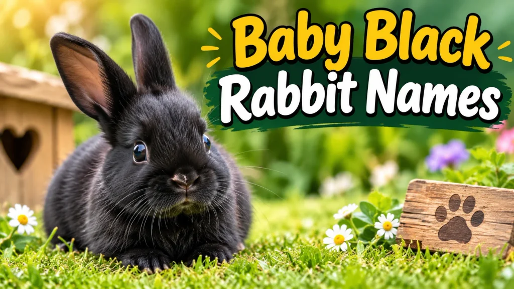 Baby Black Rabbit Names
