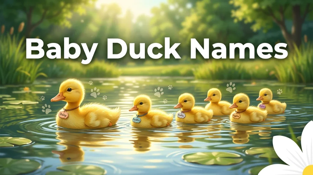 Baby Duck Names
