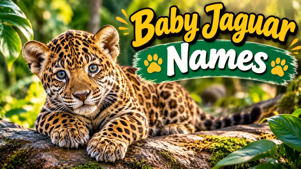 Baby Jaguar Names