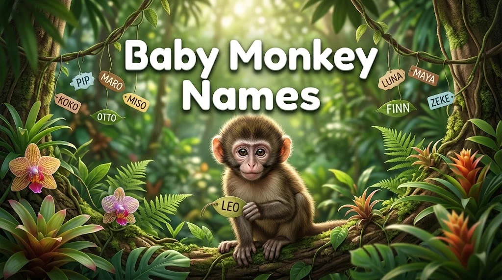 Baby Monkey Names