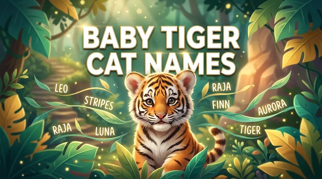 Baby Tiger Cat Names