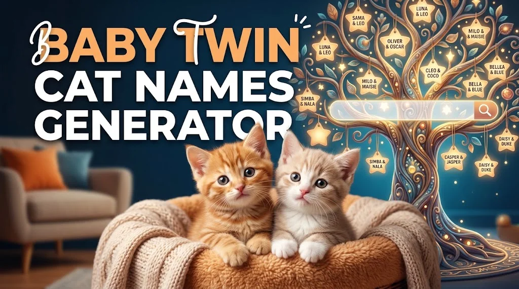 Baby Twin Cat Names