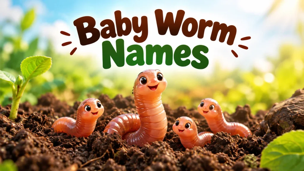 Baby Worm Names