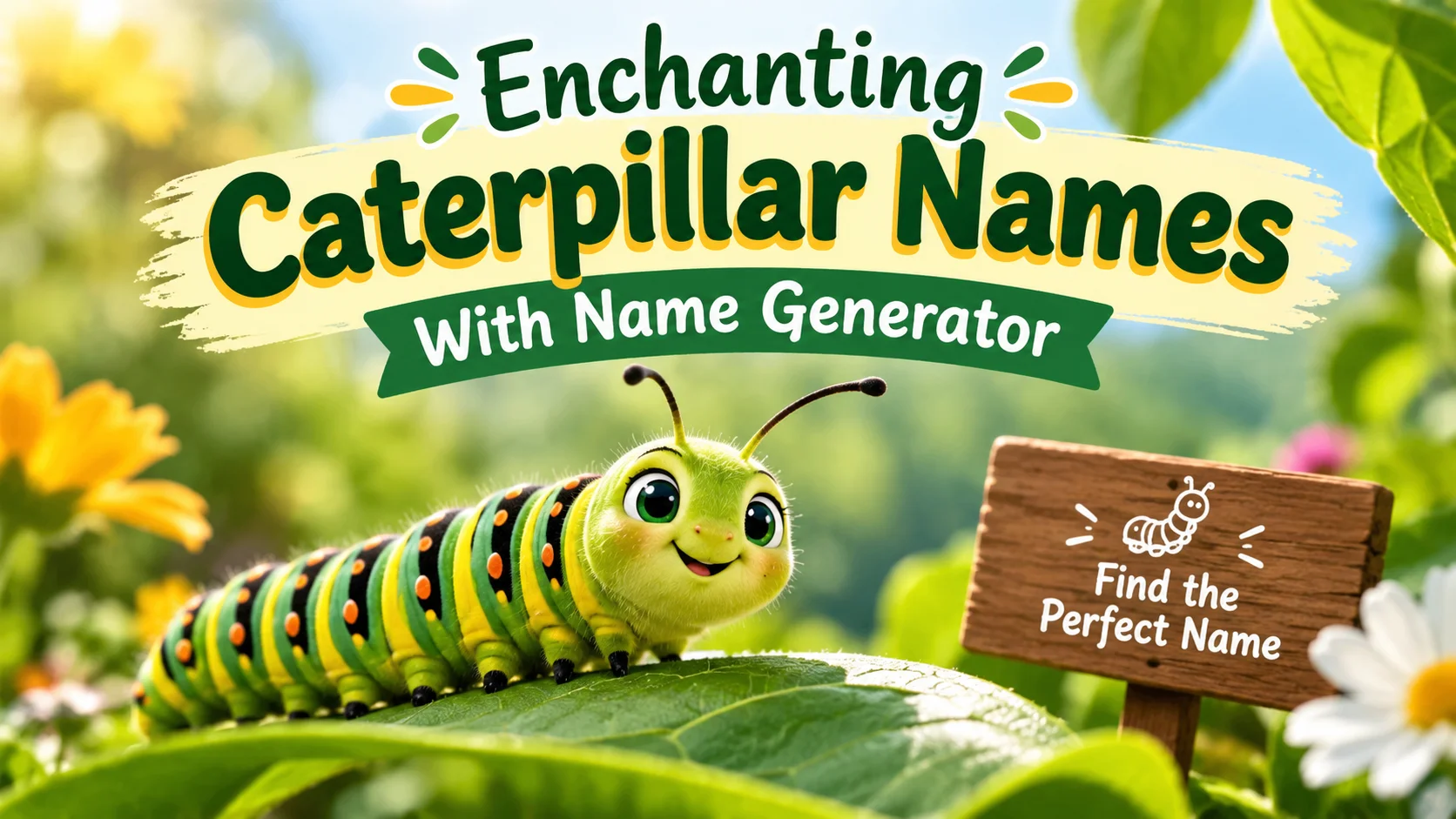 Enchanting Caterpillar Names With a Name Generator