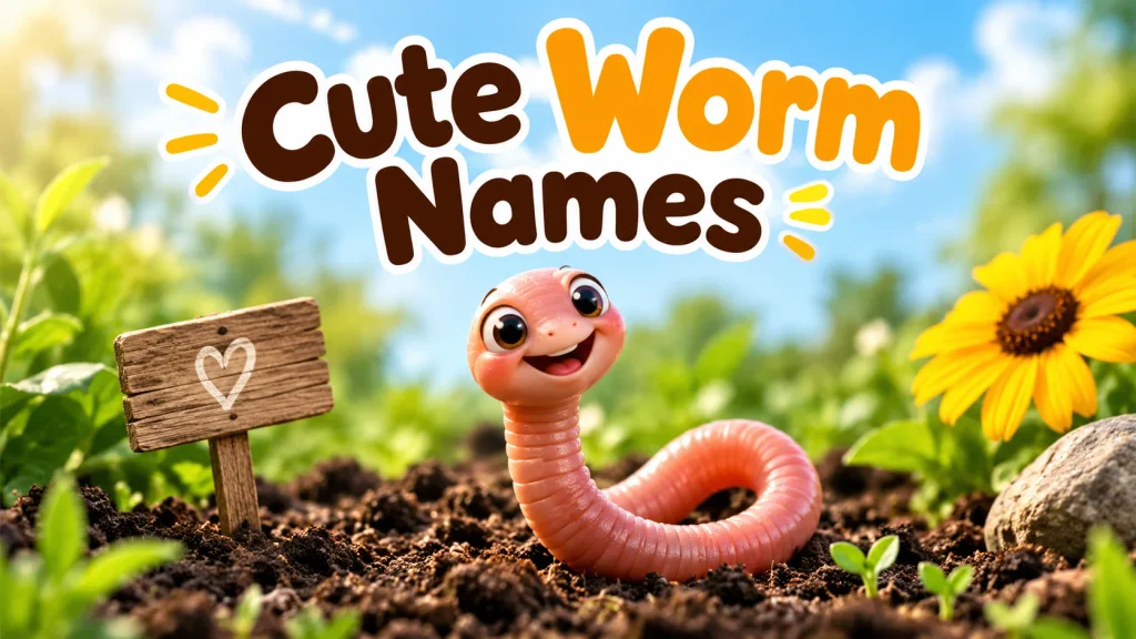 Cute Worm Names