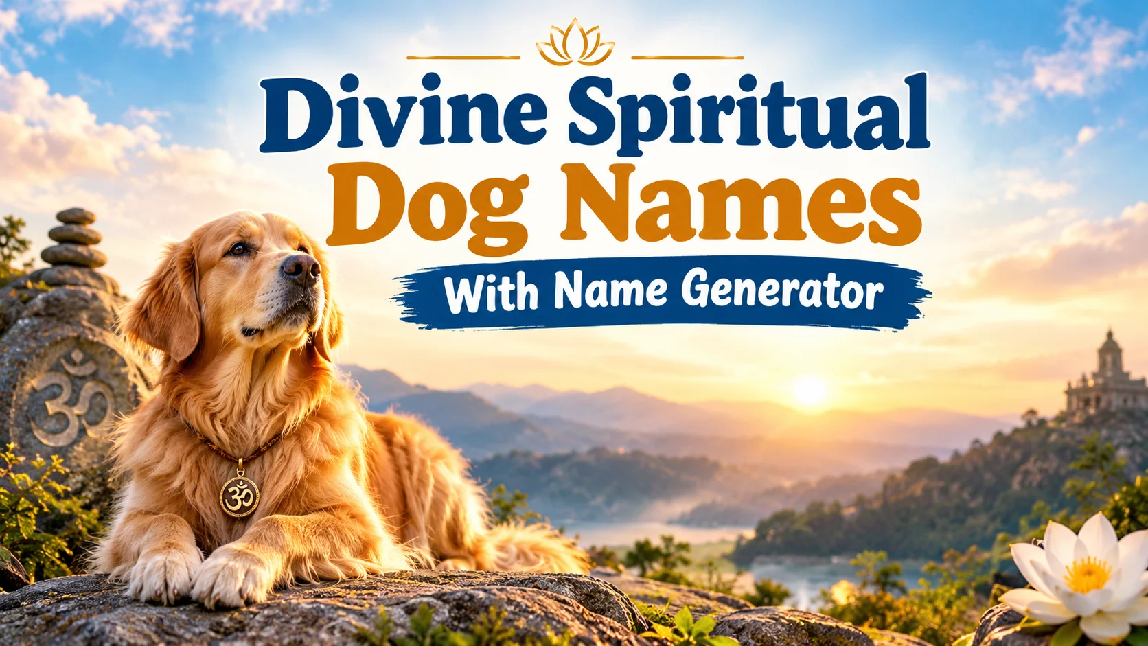 Divine Spiritual Dog Names With Name Generator