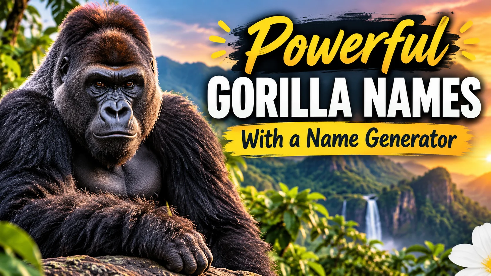 Powerful Gorilla Names With a Name Generator