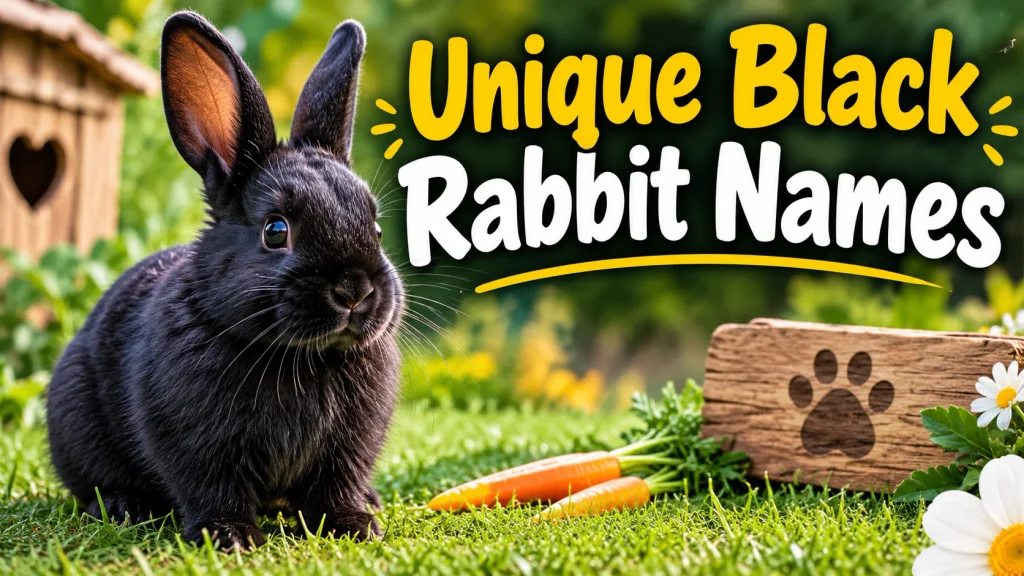 Unique Black Rabbit Names