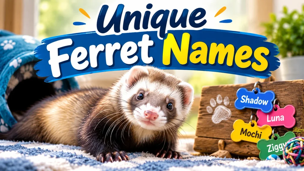Unique Ferret Names