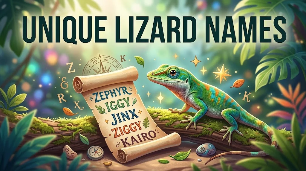 Unique Lizard Names