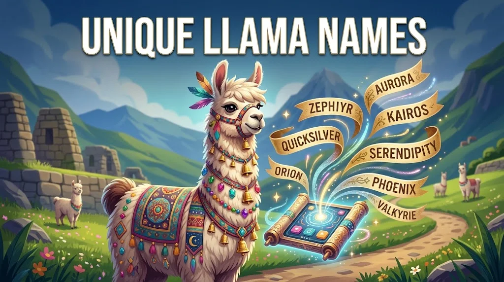 Unique Llama Names