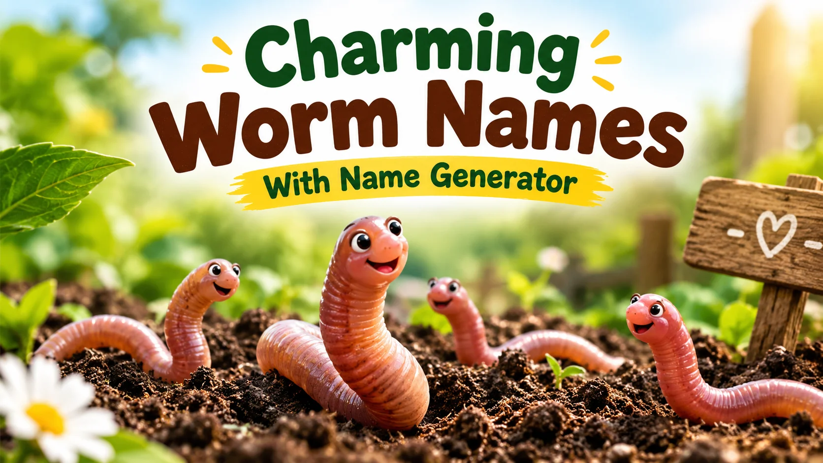 Charming Worm Names With Name Generator